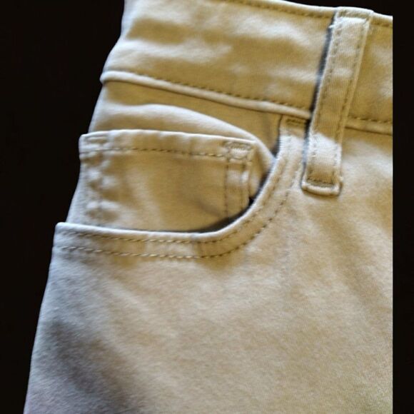 Hollister Med Rise Super Skinny Jeans Cream Stretch Denim Size 5‎ (27) Short - Picture 7 of 7